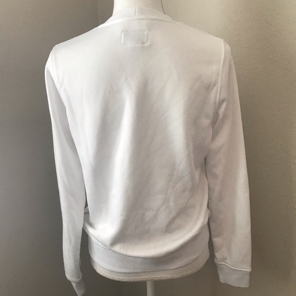 White Star CONVERSE sweatshirt size Small Like new - Picture 6 of 8